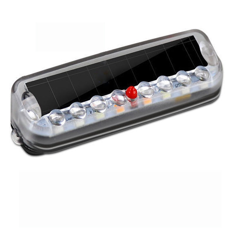 Solar LED Car Burglar Alarm Anti-theft Warning Security Flashing Light Emergency Strobe Light