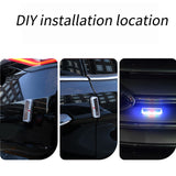 Solar LED Car Burglar Alarm Anti-theft Warning Security Flashing Light Emergency Strobe Light