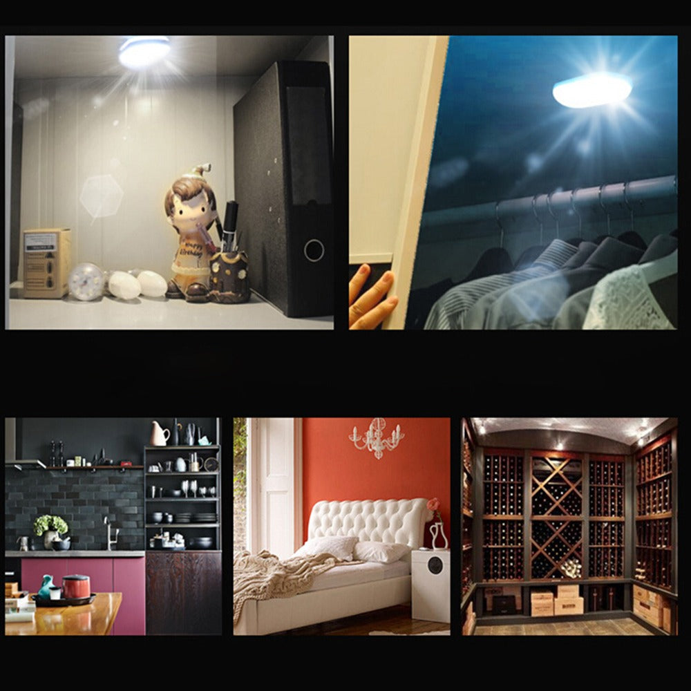 Car Interior Roof Dome LED Reading Light Magnet USB Rechargeable Light