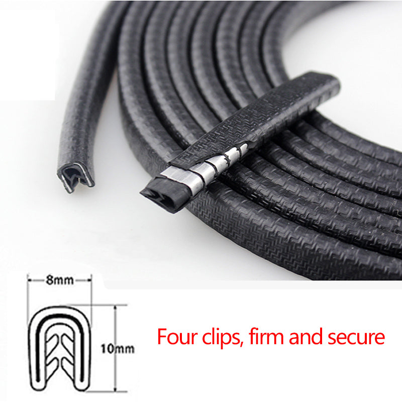 32ft Car Door Edge Protectors Automotive Door Guard Strip Molding Trim