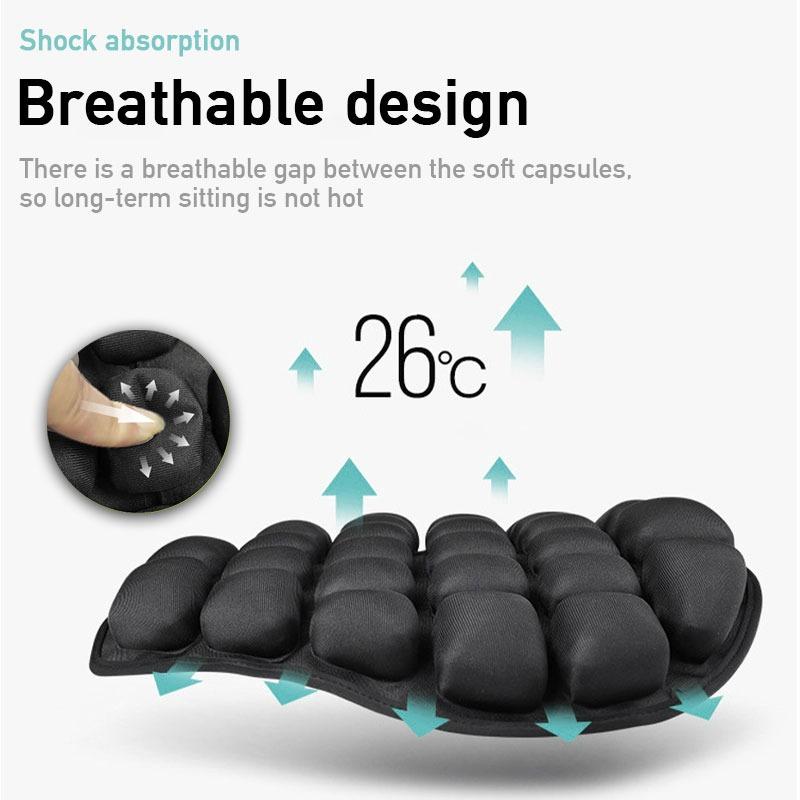 Motorcycle Seat Cushion 3D Air Cushion Pressure Relief