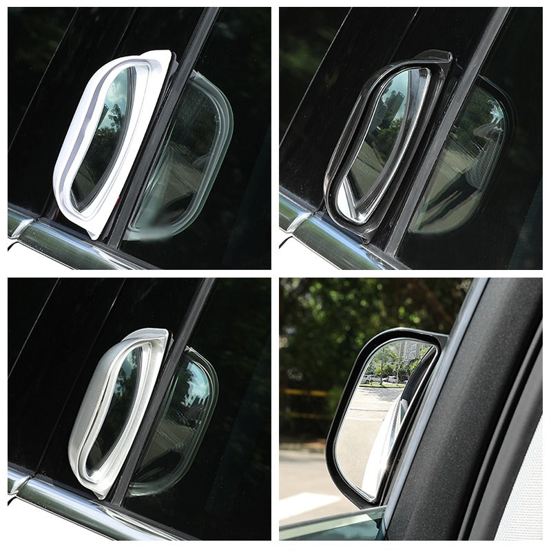 Universal Car Rear View Mirror Wide-angle Blind Spot Mirror B Pillar