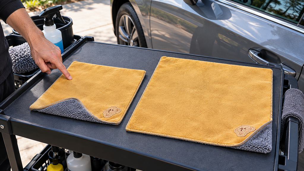 30 x 30 cm vs. 40 x 40 cm Car Cleaning Towels: Which Size Works Best?