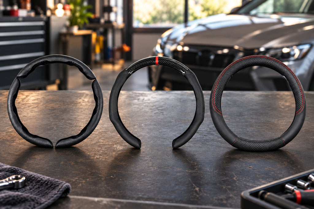 Steering Wheel Cover Too Thick? Three Styles Worth Comparing