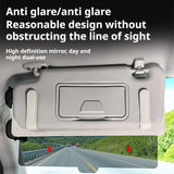 SEAMETAL Car Sun Visor Sunshade 2in1 Visor Organizer Eyeglasses Clip Card Holder Anti Glare Sun Visor Extension Plate
