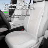 SEAMETAL Leather Car Seat Cushion Summer Cool Cushion Ventilation Four-season Universal Seat Cushion Full-inclusive Comfort