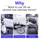 SEAMETAL 2pcs Car Blind Spot Mirrors High-Definition Convex Rearview Mirrors