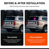 SEAMETAL Creative Fun Red Lips Lamp Car Interior Rear Windshield LED Funny Decorative Lights Display Atmosphere Screen Lights