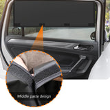SEAMETAL Magnetic Car Window Sunshade Detachable Spliced Side Window Curtain Car Glass Sun Protection Curtain Shade