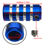 SEAMETAL Motorcycle Gear Shift Pedal Cover CNC Aluminum Anti-Slip Gear Shifter Protector Universal Fit