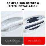 SEAMETAL 4/8pcs Car Door Handle Bowl Scratch Stickers Car Handle Anti-collision Protection Strip