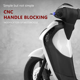 SEAMETAL Motorcycle Handle Bar Balancer CNC Aluminum Alloy Bar Universal Motor Handle Cover