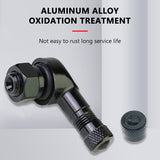 SEAMETAL Aluminum Alloy Valve Motorcycle Rim Motorcycle Wheel Tire Tubeless Valve Stems