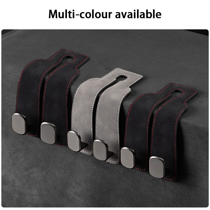 SEAMETAL Double Hidden ABS Car Hook Auto Seat Back Upgrade Rear Seat Car Bag Storage