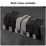 SEAMETAL Double Hidden ABS Car Hook Auto Seat Back Upgrade Rear Seat Car Bag Storage