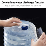 SEAMETAL 5/10/15L Outdoor Collapsible Bucket Foldable Water Bag Survival Water Storage Portable Water Carrier Container Camp