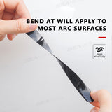 SEAMETAL 4/8pcs Car Door Handle Bowl Scratch Stickers Car Handle Anti-collision Protection Strip