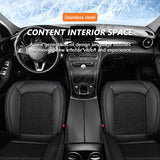SEAMETAL Universal Ice Silk Car Seat Cover 3D Leather Seat Cushion Breathable Anti-silp Car Seat Mat Protector