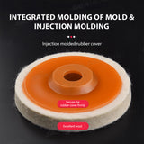 SEAMETAL 3pcs Polishing Wheels Polishing Pad Grinding Disc Angle Grinder Accessories Angle Grinder WheelFelt Polishing Disc Polisherwheel