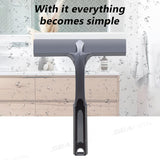 SEAMETAL 1PC Shower Window Squeegee For Shower Doors Bathroom Window And Car Glass Cleaning Supplies