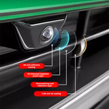 SEAMETAL Car camera protective cover, 360 ° high-definition panoramic reversing camera lens, waterproof and dustproof protective cover