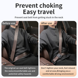SEAMETAL Car Safety Belt Clips Anti-Slip Adjustable Seat Belt Buckle Plastic Strong Seatbelt Stopper Simple Clamp Fixing Clip