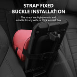 SEAMETAL Multi-Functional PU Leather Car Tissue Box Holder Storage Organizer