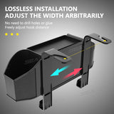 SEAMETAL Car Seat Back Organizer with Dual Cup Holders, Tissue Box, and Phone Storage