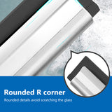 SEAMETAL 1pc Household Cleaning Scraper Glass Scraper Bathroom Car Glass Wiper Window Glass Cleaner Handheld Water Removal Glass Scraper