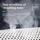 SEAMETAL Leather Car Seat Cushion Summer Cool Cushion Ventilation Four-season Universal Seat Cushion Full-inclusive Comfort