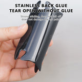 SEAMETAL 4/8pcs Car Door Handle Bowl Scratch Stickers Car Handle Anti-collision Protection Strip