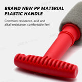 SEAMETAL Car Wheel Hub Nut Cleaning Brush Steel Ring Screw Gap Brush