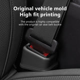 SEAMETAL Car Seat Belt Buckle Cover Car Safety Belt Anchor Socket EVA Anti-collision Protection Cover Car Interior Accessories