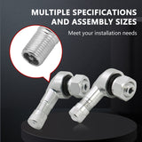 SEAMETAL Aluminum Alloy Valve Motorcycle Rim Motorcycle Wheel Tire Tubeless Valve Stems