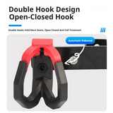 SEAMETAL Motorcycle Double Hook Luggage Bag Hanger Multifunctional Front Hanging Modified Hook E-Bike Motor Accessories