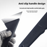 SEAMETAL Window Tint Squeegee Stainless Steel Auto Wrap Tools With Handle Small Cleaner Window Film Remover Car Accessories