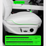 SEAMETAL Leather Car Seat Cushion Summer Cool Cushion Ventilation Four-season Universal Seat Cushion Full-inclusive Comfort