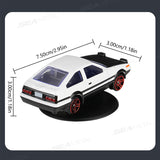 SEAMETAL AE86 Car Drift Ornament Dashboard Drifting Rotating Realistic Vehicle Mount
