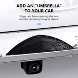 SEAMETAL Car Rear Camera HD Reversing Rain Cover Silicone Weatherproof Rainproof Protection Guard for Rear View Camera