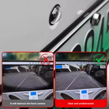 SEAMETAL Car camera protective cover, 360 ° high-definition panoramic reversing camera lens, waterproof and dustproof protective cover