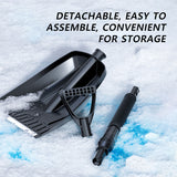 SEAMETAL Car Snow Shovel Universal Car Windshield Snow Cleaning Tool Winter Auto Snow Ice Shovel Extension Shovel Accessories
