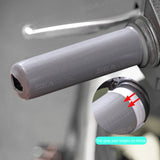SEAMETAL Self Shrinking Motorcycle Handlebar Cover Silicone Non-Slip Anti Vibration Motorcycle Grip Cover Sleeve Universal Type
