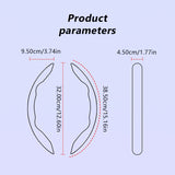 SEAMETAL Car Steering Wheel Booster Cover Universal Winter Warm Non-Slip Auto Interior Steer Protector Decoration Accessories