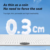 SEAMETAL Leather Car Seat Cushion Summer Cool Cushion Ventilation Four-season Universal Seat Cushion Full-inclusive Comfort