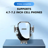 SEAMETAL Car Phone Holder Dashboard Rear View Mirror Mount with Number Plate
