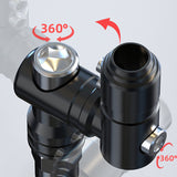 SEAMETAL Motorcycle Mirror Mount Motorcycle Rearview Mirror Extension Powersports Handlebar Accessories For Men Women Family Outdoor