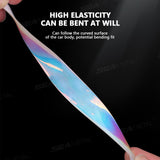 SEAMETAL Luminous Colorful Car Door Handle Bowls Protector Sticker