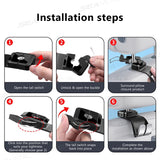 SEAMETAL Car Headrest Hook Premium ABS Rear Seat Hanging Dual Hook 20KG Large Load-Bearing Hook Hanger Universal
