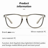 SEAMETAL Transparent Safety Glasses Anti-fog UV Protection Eye Protection Goggles Outdoor Sports Cycling Glasses Eyewear