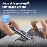 SEAMETAL Car Magnetic Phone Holder Foldable Anti-shake Navigation Vehicle Mounted Mobile Stand Portable Daily Carry